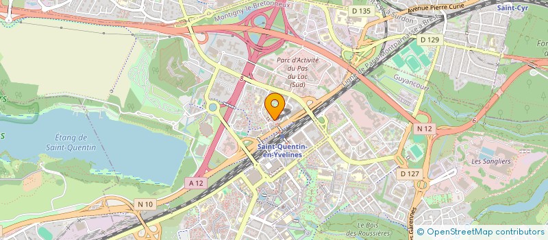 localisation de l'entreprise MADAME OUREIDA HENNI-HOUAS  MONTIGNY-LE-BRETONNEUX