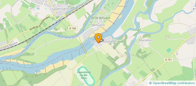 localisation de l'entreprise MADAME OURIDA ABASSI OURIDA  ROCHEFORT-SUR-LOIRE