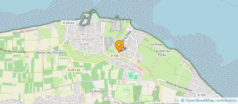 localisation de l'entreprise MADAME OURIDA AMMOURI  SAINT-MARTIN-DE-RE