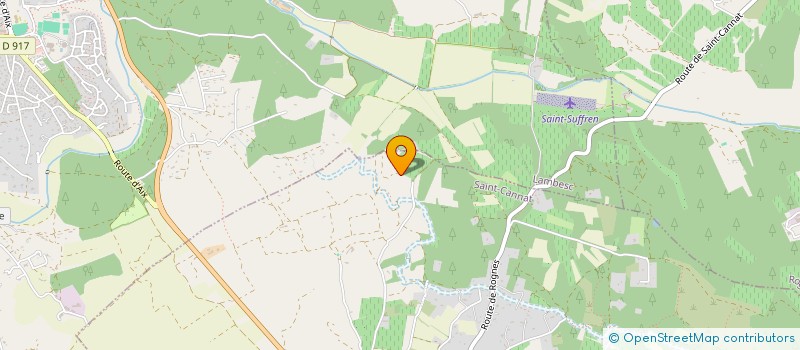 localisation de l'entreprise MADAME OURIDA MEDDOUR  SAINT-CANNAT