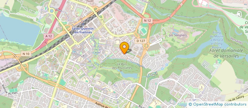 localisation de l'entreprise MADAME OURY SY  GUYANCOURT