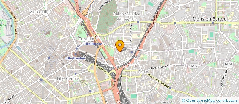 localisation de l'entreprise MADAME OUSSELYNE DIYAMRA MOITANGAR à LILLE