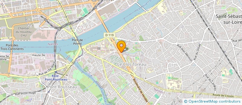 localisation de l'entreprise MADAME OUTOUBE MENDES  SAINT-SEBASTIEN-SUR-LOIRE