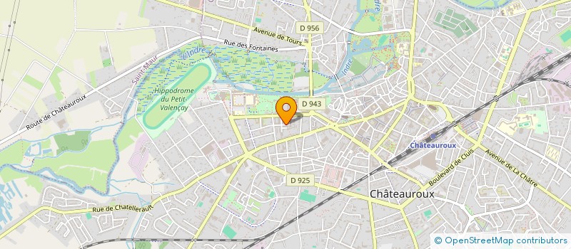 localisation de l'entreprise MADAME OUYALA SADOK à CHATEAUROUX
