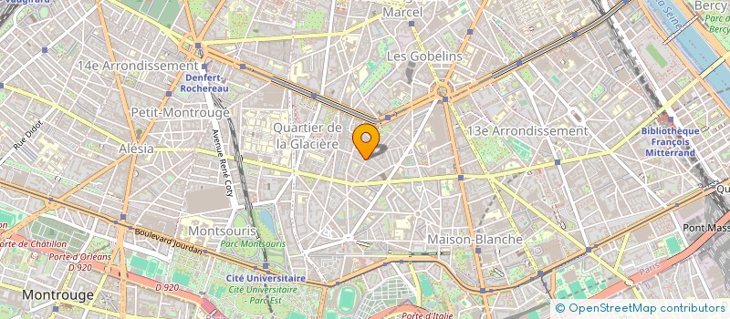 localisation de l'entreprise MADAME OUZNA MERBOUCHE  PARIS