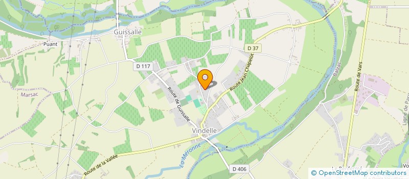localisation de l'entreprise MADAME OWENA CABANNES  VINDELLE