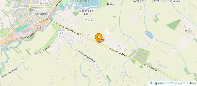 localisation de l'entreprise MADAME OXANA ANCA DELAZERO à BEAUMONT-DE-LOMAGNE