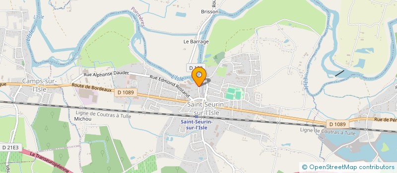 localisation de l'entreprise MADAME OXANA DVORNIKOVA à SAINT-SEURIN-SUR-L'ISLE