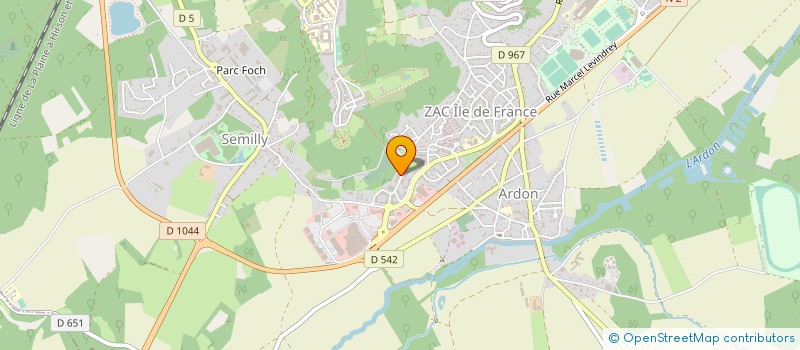 localisation de l'entreprise MADAME OXANA ISTOMINA à LAON