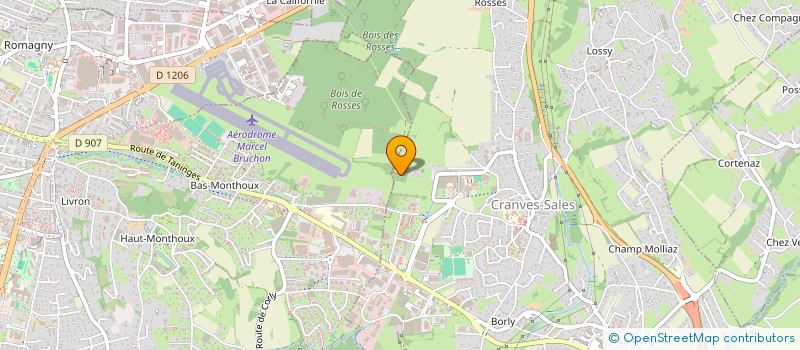 localisation de l'entreprise MADAME OXANA SOLOMAKHA  CRANVES-SALES