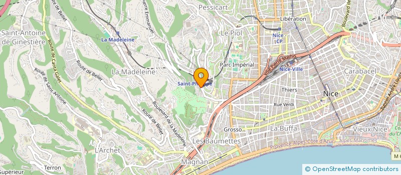 localisation de l'entreprise MADAME OXANNA LIMOUZIN à NICE