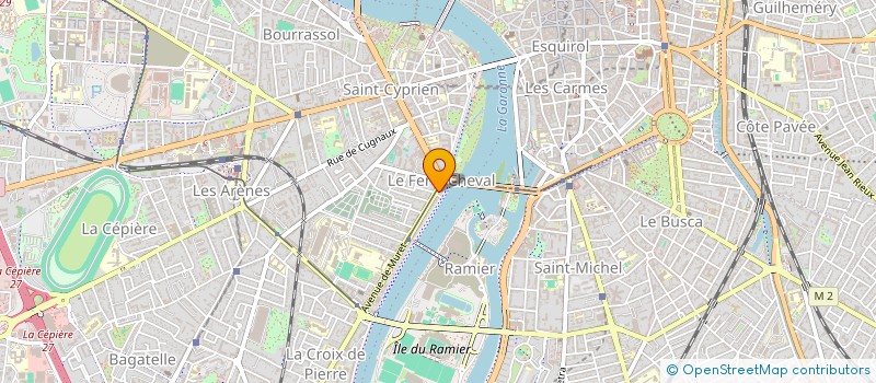 localisation de l'entreprise MADAME OYANA ASTIASARAIN à TOULOUSE
