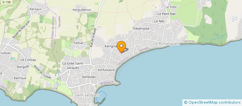 localisation de l'entreprise MADAME OYASSIA ZHU  SARZEAU