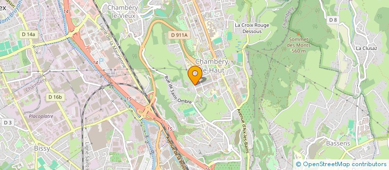 localisation de l'entreprise MADAME OYEWEN SUNDAY  CHAMBERY