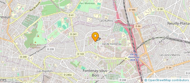 localisation de l'entreprise MADAME OZDEN ASLAN à FONTENAY-SOUS-BOIS