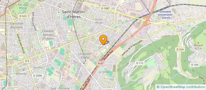 localisation de l'entreprise MADAME OZGE KAYI à SAINT-MARTIN-D'HERES