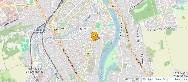 localisation de l'entreprise MADAME OZIGBI LOHOURIGNON à CORBEIL-ESSONNES