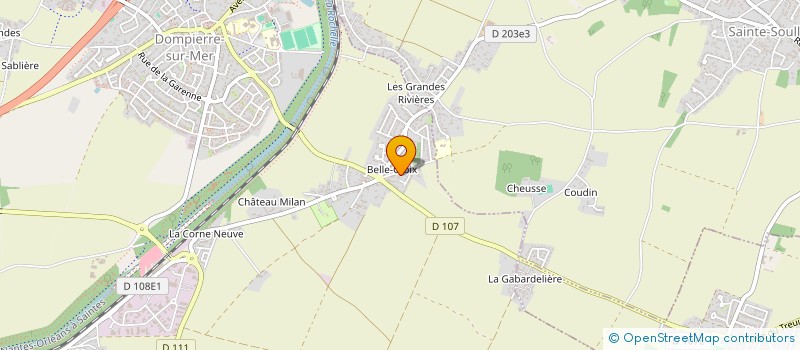 localisation de l'entreprise MADAME OZLEM ATAK  DOMPIERRE-SUR-MER