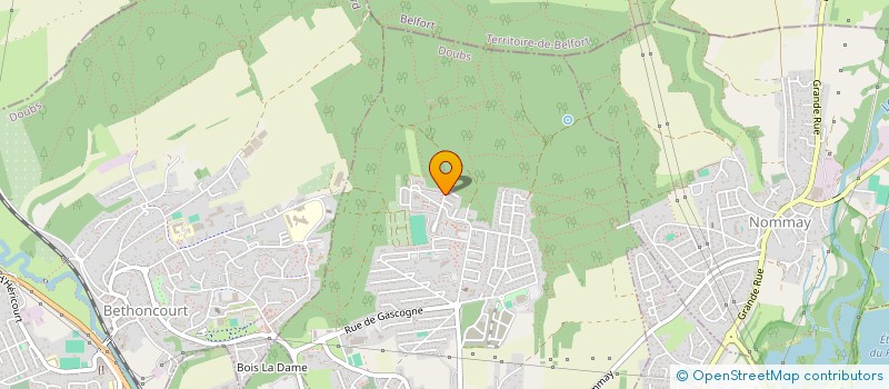 localisation de l'entreprise MADAME OZLEM CAKMAK  GRAND-CHARMONT