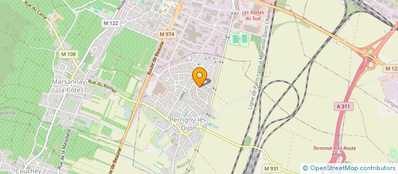 localisation de l'entreprise MADAME OZLEM CUSKUN  PERRIGNY-LES-DIJON