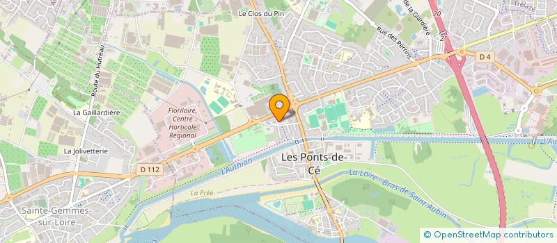 localisation de l'entreprise MADAME OZLEM DEMIREL à LES PONTS-DE-CE