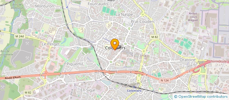 localisation de l'entreprise MADAME OZLEM GENEL à COLOMIERS