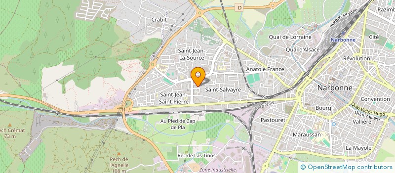 localisation de l'entreprise MADAME OZLEM METE à NARBONNE
