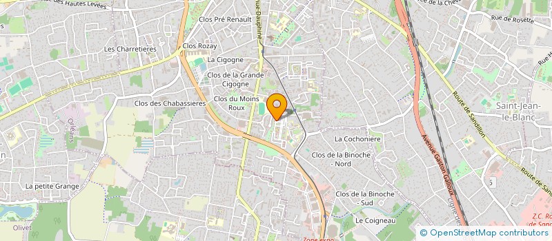 localisation de l'entreprise MADAME OZLEM TOPKAYA à ORLEANS