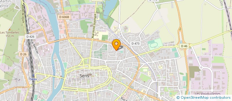 localisation de l'entreprise MADAME OZLEM TURAN à SENS