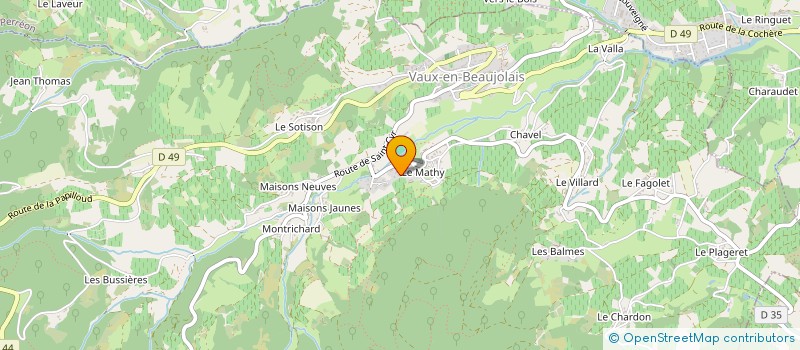 localisation de l'entreprise MADAME OZNUR SOYLEYEN  VAUX-EN-BEAUJOLAIS