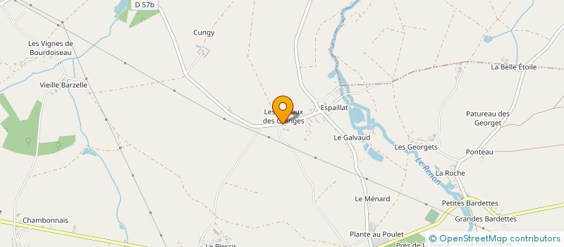 localisation de l'entreprise MADAME P BRISSET à POULAINES