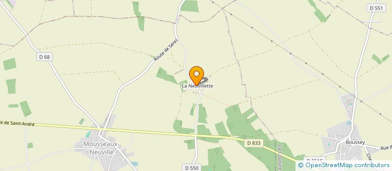 localisation de l'entreprise MADAME PA-GNIA MOUA  MOUSSEAUX-NEUVILLE