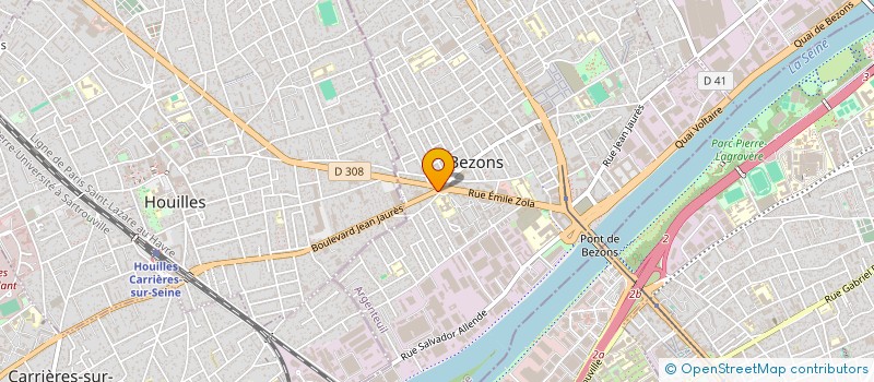 localisation de l'entreprise MADAME PABODA MAHA BAMUNUGE à BEZONS