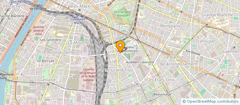 localisation de l'entreprise MADAME PACIENCIA KAYOKO  LYON