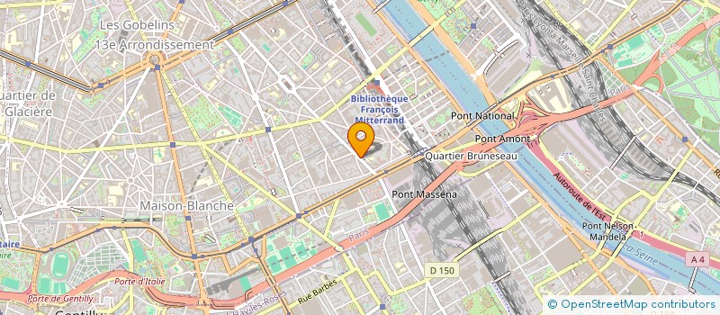 localisation de l'entreprise MADAME PADILLA HERNANDEZ  PARIS