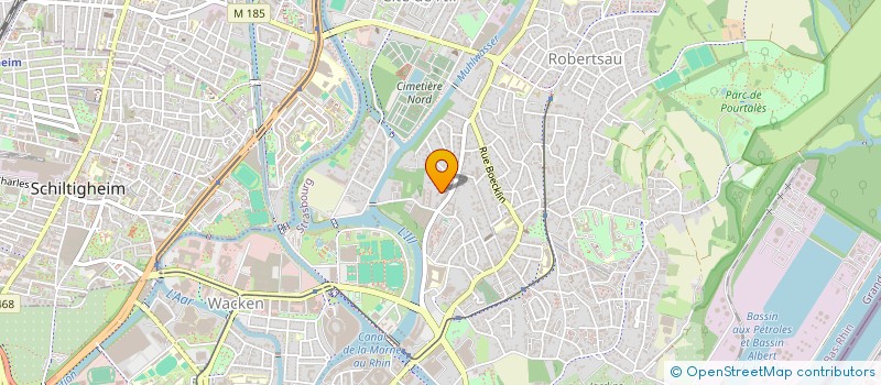 localisation de l'entreprise MADAME PAKIZE CANKAN à STRASBOURG