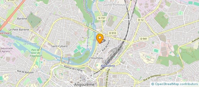 localisation de l'entreprise MADAME PAL PERECZ à ANGOULEME