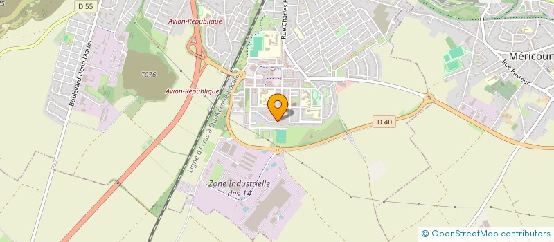 localisation de l'entreprise MADAME PALESTOU HOUSSEINI  AVION