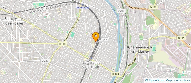 localisation de l'entreprise MADAME PALLAVI BRAHMAPURKAR  SAINT-MAUR-DES-FOSSES