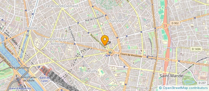 localisation de l'entreprise MADAME PALMA MENA  PARIS