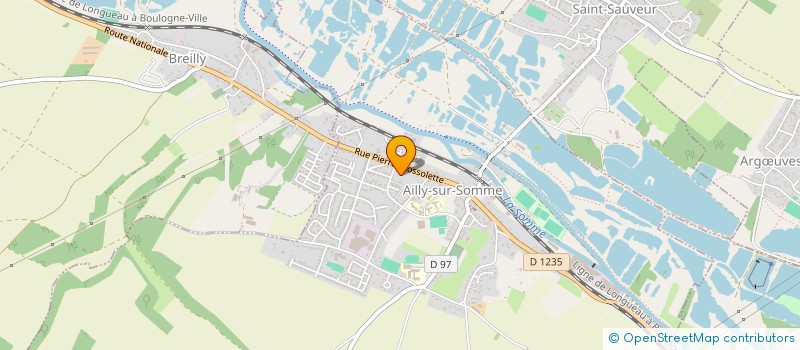 localisation de l'entreprise MADAME PALMIRA DA SILVA VIEIRA  AILLY-SUR-SOMME