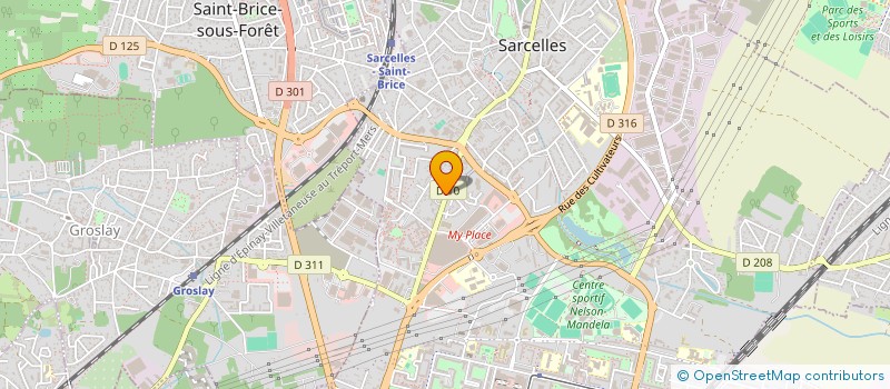 localisation de l'entreprise MADAME PALMIRA OLIVEIRA PENA à SARCELLES