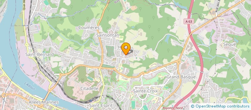 localisation de l'entreprise MADAME PALMIRA SANZ à BAYONNE