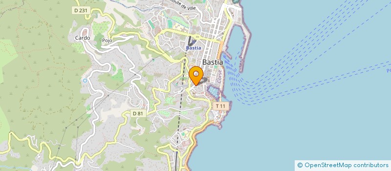 localisation de l'entreprise MADAME PALOMA BERNARDOT à BASTIA