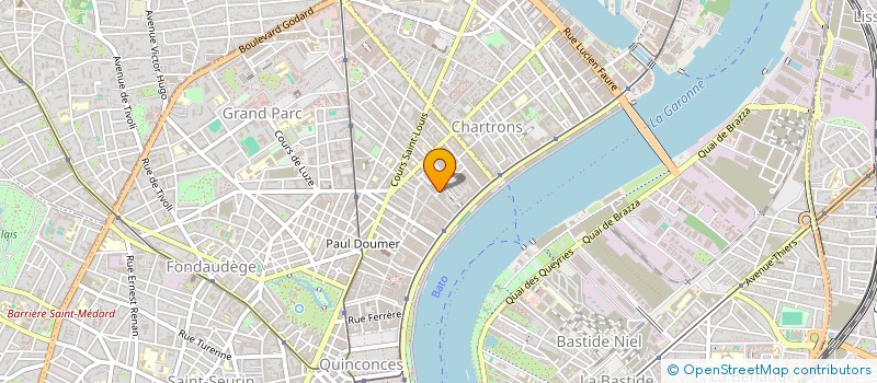 localisation de l'entreprise MADAME PALOMA BORDES  BORDEAUX