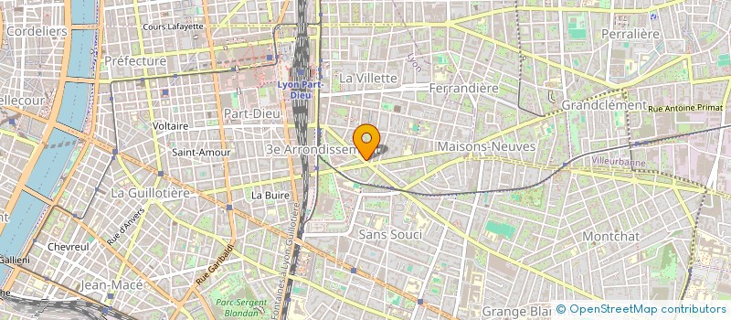 localisation de l'entreprise MADAME PALOMA BRAY à LYON
