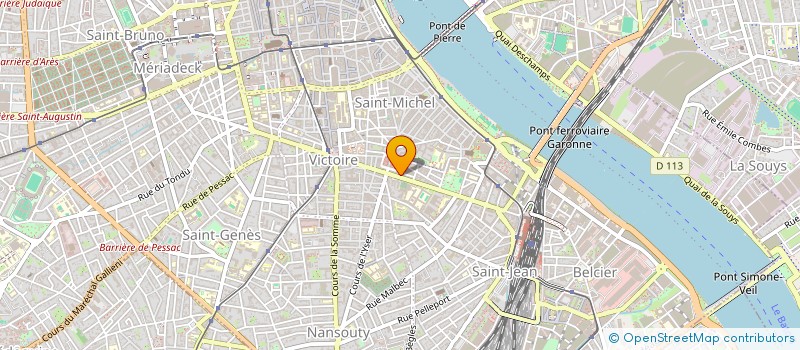 localisation de l'entreprise MADAME PALOMA BURRET  BORDEAUX