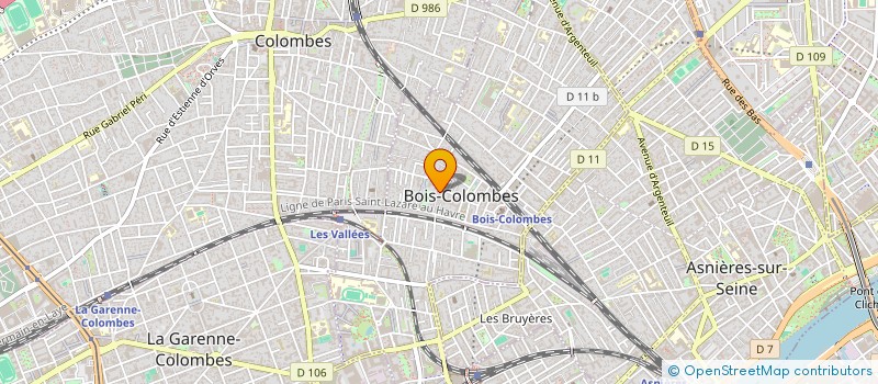 localisation de l'entreprise MADAME PALOMA GASQUEZ à BOIS-COLOMBES