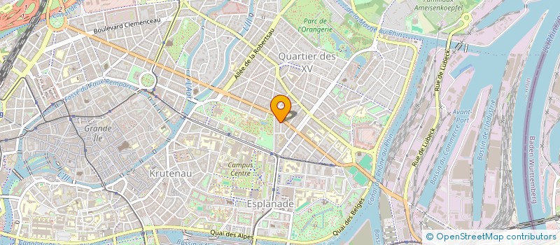 localisation de l'entreprise MADAME PALOMA GILHODES à STRASBOURG