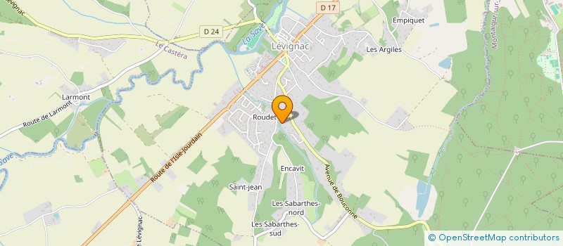 localisation de l'entreprise MADAME PALOMA MARTINEZ  LASSERRE-PRADERE